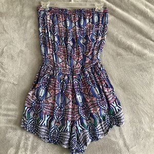 Patterned Romper